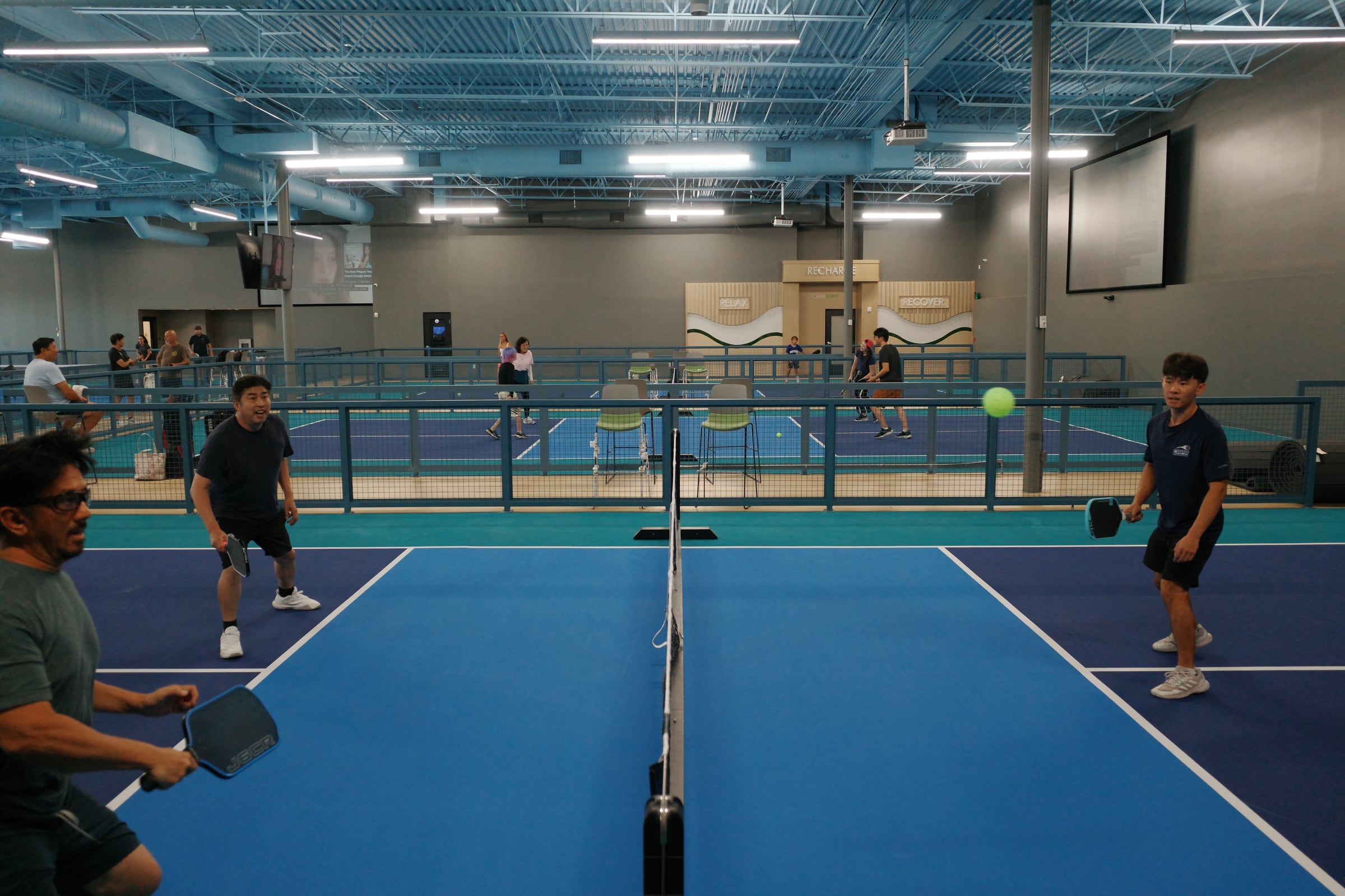 GamePoint Pickleball Club indoor pickleball courts