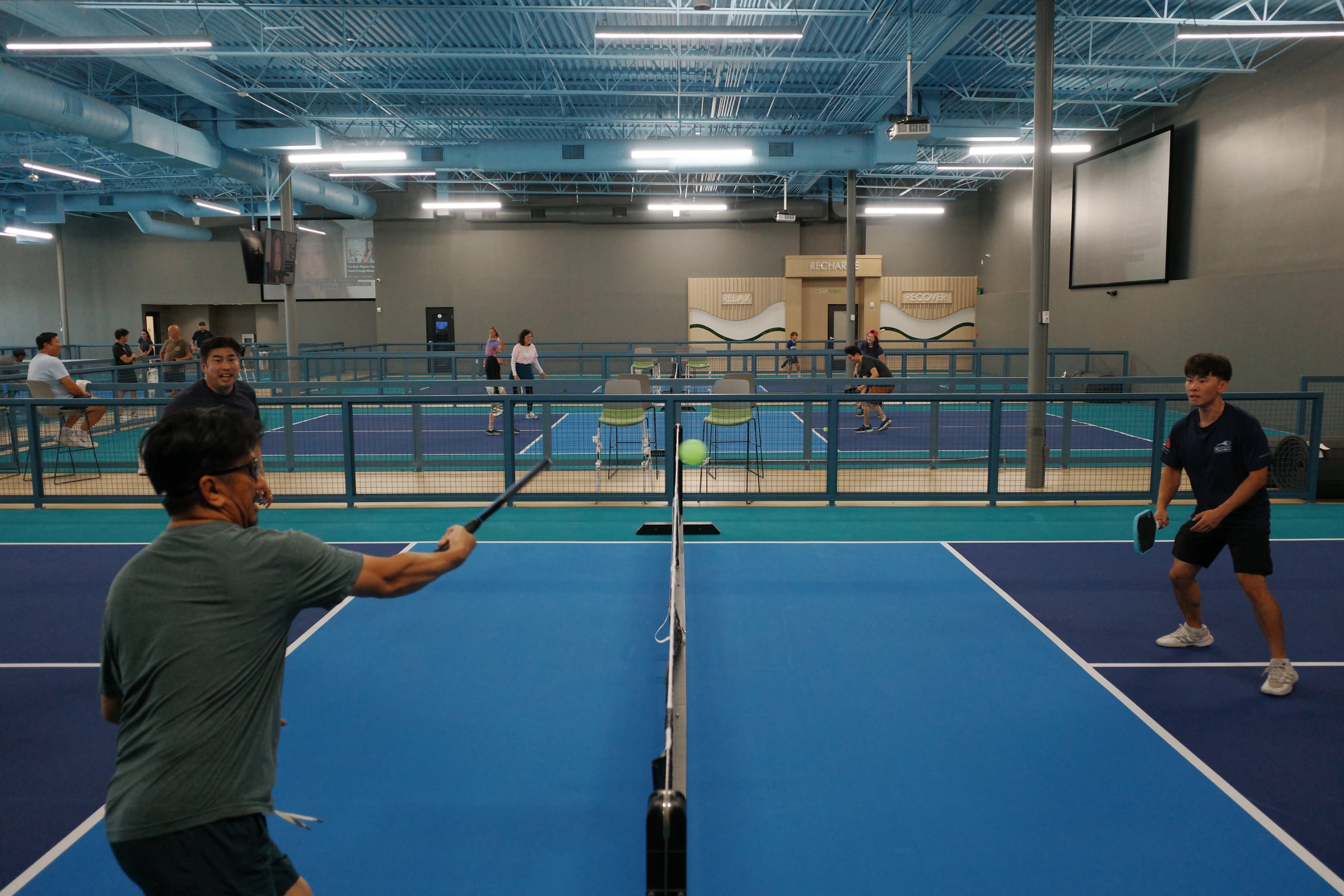 GamePoint Pickleball Club indoor pickleball courts